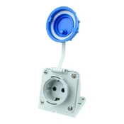 tp electric Hermetična stenska vtičnica 16A 2P+Z 230V IP68 nadometna Schuko 1162