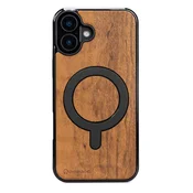 shumee Lesen ovitek Bewood za iPhone 16 Plus IMBUIA z MagSafe