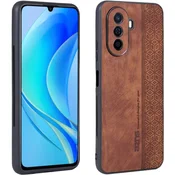 Torba Embossed Case za Huawei Nova Y70 - Rjava KP40594