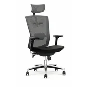 Halmar Pisarniški stol AMBASSADOR grey/black
