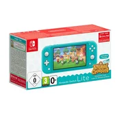 NINTENDO igralna konzola Switch Lite + igra Animal Crossing: New Horizons, tirkizna