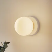 EMIBIG LIGHTING Stenna svetilka Minerva K1, bela, O 15 cm, steklo/kovina - Hodnik