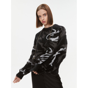 DKNY Pulover P3MSB00Z Črna Regular Fit