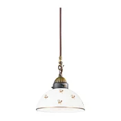 Kolarz 731.30.170 - luster na sajli NONNA 1xE27/75W/230V, precnik 20 cm, u obliku cveta, roze-zlatna