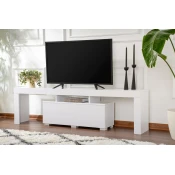 Hanah Home TV Komoda Enclave, 180x50x31.3cm, Bela