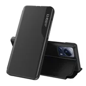 MG Eco Leather View knjižni ovitek za Xiaomi 13 Lite, črna