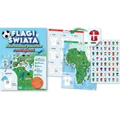JAKO Zastave sveta. Nogometna pobarvanka z nalepkami za otroke. Kot