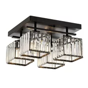 Opviq Luster Kristal 301AUR1204, 40x40x22cm, Crni