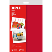 APLI Apli Filc rdeč A4 10 kos, (20452046)