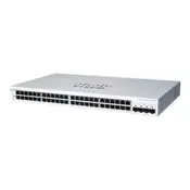 Cisco CBS220-48T-4G Managed L2 Gigabit Ethernet (10/100/1000) 1U White