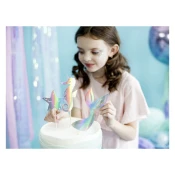 PartyDeco topperji za tortice mermaid, 24,5 cm