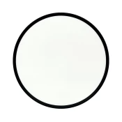LED plafonsko svetlo LED/40W/230V 3000/4000/6500K, prečnik 50 cm, crno