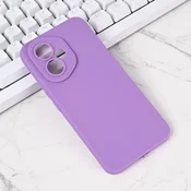 Torbica Silikon Pro Camera za Honor 400 ljubicasta