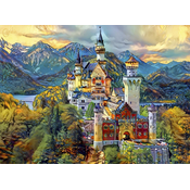 BlueBird - Puzzle Dvorac Neuschwanstein 6000 - 6 000 dijelova