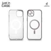 2u1 Extra case MAG MIX paket SREBRNI za iPhone 14 Plus