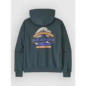Patagonia Great Waves Daily ženski pulover s kapuco summit blue