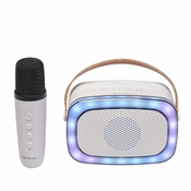 Denver BTM-610 Bežicni zvucnik sa mikrofonom, Bluetooth, Stereo, 12W Beli