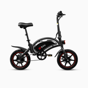 DYU mini zložljivo električno kolo D3F