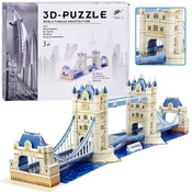 3D puzzle Tower Bridge u Londonu 120 kom.
