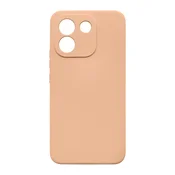 mobilNET silikonski ovitek Xiaomi Redmi Note 17 Pro Max 5G, barva breskve (Fiber)