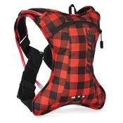 shumee Uswe torba za kamelje Outlander XC 2, flanelaste barve, črno-rdeče barve, prostornina za motor/kolo 1,5 l tekočine (2 l nahrbtnik)