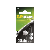 GP litijska baterija CR1216, 1 blister