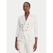Elisabetta Franchi Suknjič GI-218-61E2-V780 Bela Regular Fit