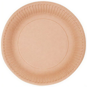 shumee Okrogli kraft papirnati krožniki 15 cm 100 kosov.