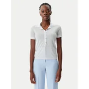 Patrizia Pepe Polo majica 8K0279/K128-W180 Srebrna Regular Fit