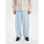 Dxnmxrk Kavbojke DXHarald Wide Fit Jeans Light Blue svetlo modra