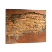 shumee Steklena zaščitna plošča za peč 60x52 Brick