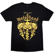Motörhead 50 Years Swords & Warpig Black M Majica