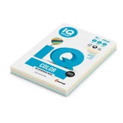 Barvni papir IQ color 5x20 mešanica pastelnih barv, A4, 160 g
