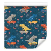 Tapeta s krokodilom in rolkami za dnevno sobo in spalnico 50x1000 cm