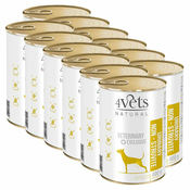 4Vets Natural Veterinary Exclusive URINARY SUPPORT 12x400 g
