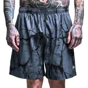 Moške kratke hlače - kopalke SULLEN - CRACKED E-WAIST - SCM8177_GY