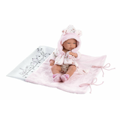 Llorens 73898 NEW BORN GIRL - realisticna beba lutka s punim tijelom od vinila - 40 cm