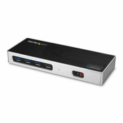 Hub USB Startech DK30A2DH Crna/Srebrna Srebrna 40 W