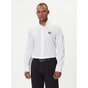 KARL LAGERFELD Srajca 605911 554671 Bela Slim Fit