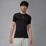Nike Jordan Sport Mens Dri-FIT Short-Sleeve Base Layer Top - Black - Polyester/Elastane - 50% Recycled Polyester