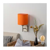 BRILAGI - LED zidno svetlo NUBILA 1xE27/60W/230V mat hrom/narandžasta