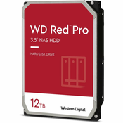 Western Digital RED PRO NAS trdi disk, 12 TB, 3,5"