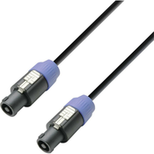 Adam Hall Zvočniški kabel SPK, 10 m, črne barve, konektor SPK/konektor SPK