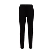 WE Fashion Hlače  črna