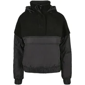 Womens compression jacket Sherpa Mix black/black