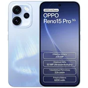 Oppo Reno 15 Pro 5G pametni telefon 12/512GB 6.32 120Hz moder 1 kos.