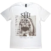 Behemoth The Shit Ov God Sepia Parchment (Back Print) White XL Majica