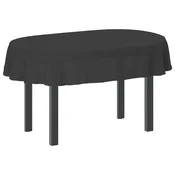 vidaXL Klobučevina za mizo 5 kos Temno siva 130 x 180 cm Poliester