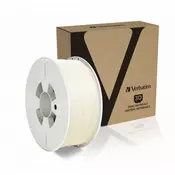 Verbatim filament ABS 1.75MM MLECNO BELIT/NIT ZA 3D PRINTER 1KG ( FIL55028/Z )