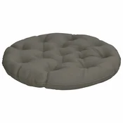 Vidaxl Blazina za viseči stol VIANEN 100% poliester Siva O 80 x 12 cm
